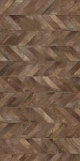 Iris Whole Chevron Tobacco 9mm Antislip 60x120 / Ирис Хоул Шеврон Тобаско 9mm Антислип 60x120 